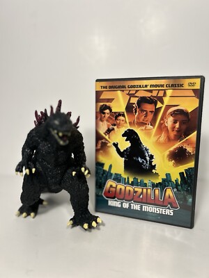 Godzilla And DVD Combo Lot 7” Bandai 2007-image