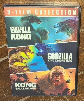 Godzilla vs. Kong/Godzilla: King of the Monsters/Kong: Skull Island (DVD)-image