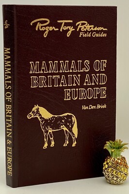 Easton Press Peterson Field Guide MAMMALS OF BRITAIN EUROPE Limited Edition LEAT-image