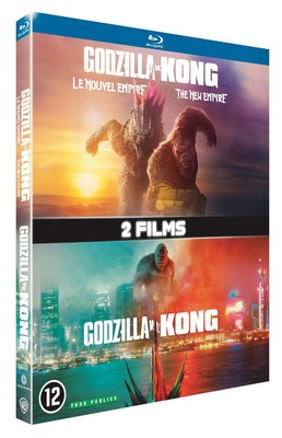 Godzilla vs kong + godzilla X kong : le nouvel empire (Blu-ray) (UK IMPORT)-image