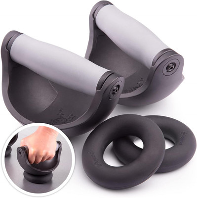 Workout Equipment, Fitness Equipment, Pushup Handles, Push up Bars, Exercise Equ-image