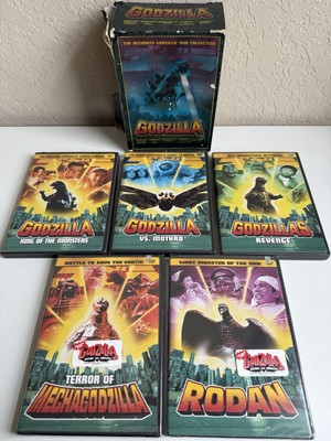 The Ultimate Godzilla Dvd Collection (DVD) 5-Disc Set Vs Mothra Rodan Revenge-image