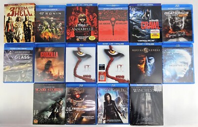 HORROR THRILLER Blu Ray Movie Lot *Pick Choose* $5.15 MAX SHIP!-image