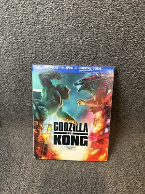 Godzilla vs. Kong (Blu-ray/DVD, 2-Disc Set, 2021, Canadian)-image
