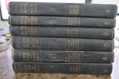 “Audel's Engineers and Mechanics Guide” 1930 Lot of 6 Books: 2, 3, 4, 5, 6 & 7-image