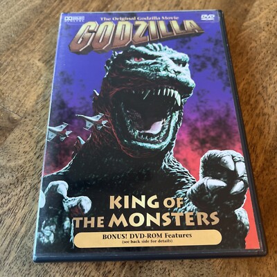 GODZILLA KING OF THE MONSTERS  - DVD - OUTER SEAL REMOVED / EDGE SEAL INTACT-image