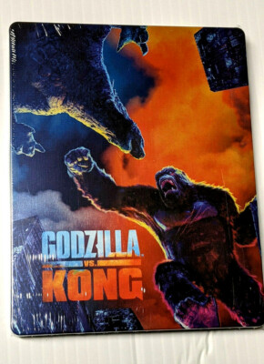 Godzilla vs. Kong (Steelbook) (4K UHD + Blu-ray 3D + Blu-ray) (3-Disc) OOP -image