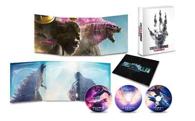 Godzilla x Kong The New Empire Deluxe Edition 4K Ultra HD Blu-ray + 2Blu-ray JP-image