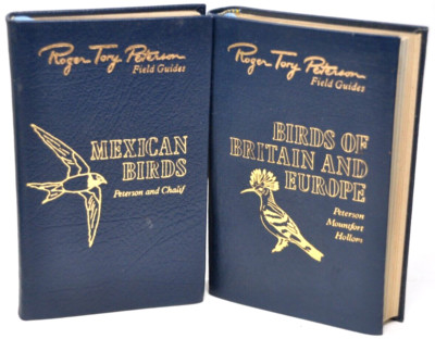 Birds Mexican Britain Peterson Field Guide 50th Anniversary Leather Ed Bookplate-image