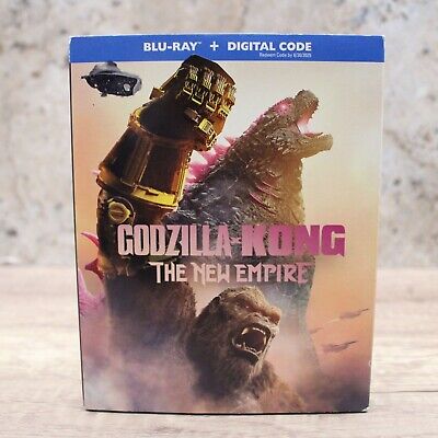 Godzilla x Kong: The New Empire [Blu-ray] DIGITAL CODE W/SLIPCOVER New Sealed-image