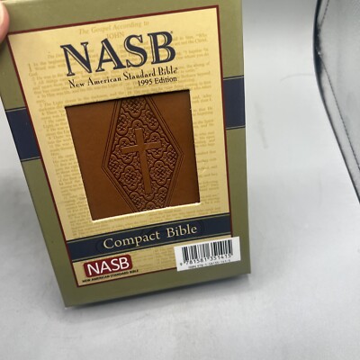 New American Standard Bible Compact : NASB Compact Brown by The Lockman...-image