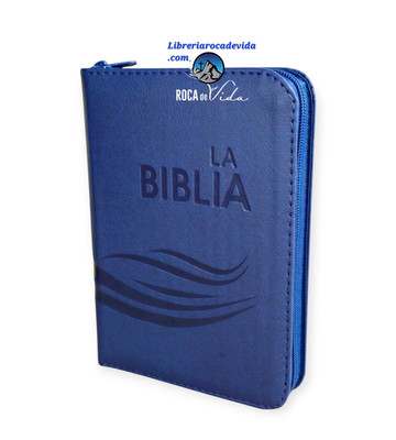 Biblia Traducción Lenguaje Actual TLA Tamaño Compacta Imit.Piel Azul Marino -image
