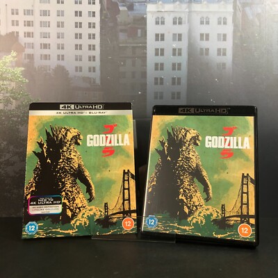 GODZILLA (WARNER BROS.) 4K ULTRA HD + BLU-RAY w/SLIPCOVER-image