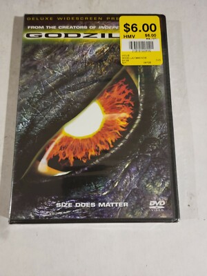 Godzilla DVD New Sealed -image