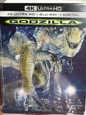 Godzilla - Limited Edition w. Steelbook (4K UHD + Blu-ray + Digital, 1998) *NEW*-image