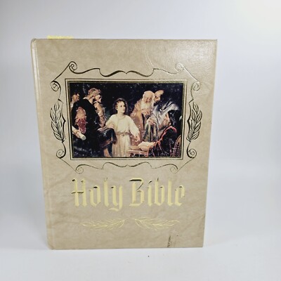 Heirloom Big Holy Bible Master Reference Edition Coffee Table Bible -image