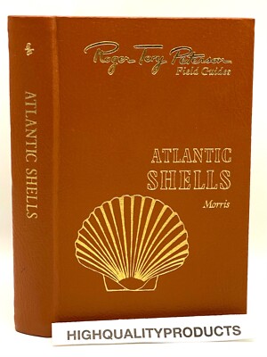 Easton Press Peterson Field Guide ATLANTIC Gulf Coast SHELLS Leather Bound Book-image