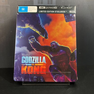 GODZILLA VS. KONG  (JB Hi-Fi EXCLUSIVE) STEELBOOK 4K ULTRA HD + BLU-RAY-image