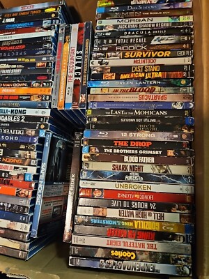 Blu Ray movies with slipcovers-image