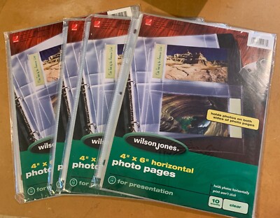 4 SEALED Pkgs Wilson Jones 4