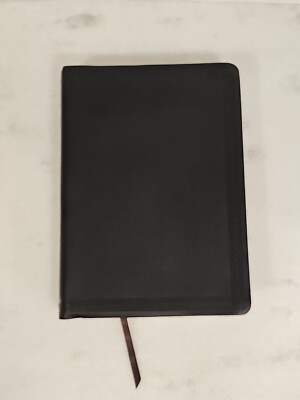 The Jeremiah Study Bible ESV Black Leatherluxe Red Letter Version-image