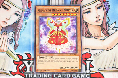 Yugioh Mozarta the Melodious Maestra SP15-EN019 1st Edition Common-image