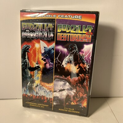 Godzilla Vs. Destroyah/Godzilla Vs. Space Godzilla Dvd Brand New Sealed Rare-image