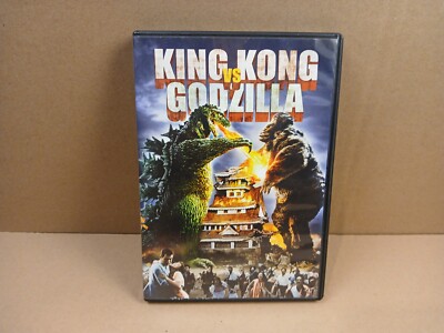 King Kong Vs. Godzilla DVD 1962 1 HR. 31 Mins. NR Toho Studios Preowned-image