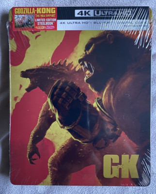 Godzilla X Kong - The New Empire 4K Steelbook (4K UHD + Blu-ray + Digital) - NEW-image