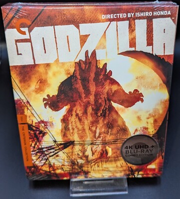 NEW Godzilla (1954) 4K UHD + Blu-Ray Special Edition (Criterion Collection)-image
