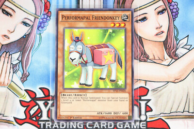 Yugioh Performapal Friendonkey SP15-EN026 1st Edition Common-image