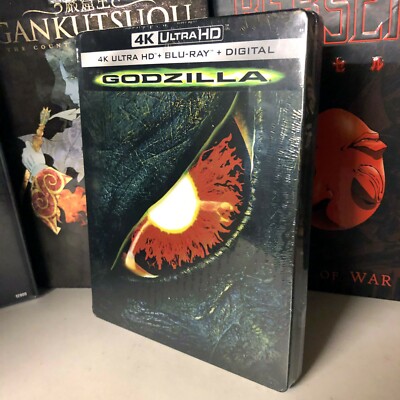 Godzilla (1998) 4K UHD BestBuy Exclusive SteelBook US Release ULTRA RARE A+ MINT-image