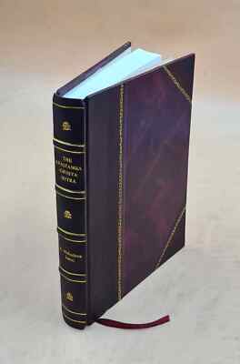 The Apastamba-Grihya-Sutra 1893 By Sastri, A.Mahadeva Ed. [Leather Bound]-image