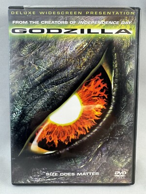 Godzilla (DVD, 1998) Pre Owned Good Condition-image