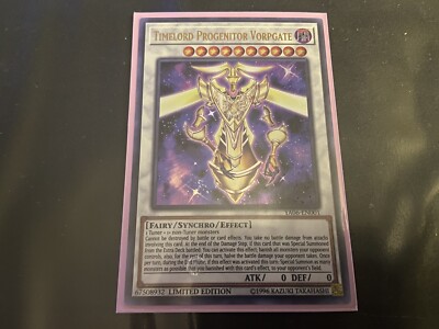 Timelord Progenitor Vorpgate Ultra Rare Limited Edition YA06-EN001-image