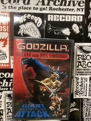 Godzilla, Mothra, and King Ghidorah: GIANT MONSTERS ALL-OUT ATTACK (DVD) READ-image