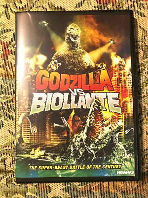 Godzilla Vs. Biollante (1989 ) Rare Import DVD Kaiju Soho Monster Japanese Horro-image