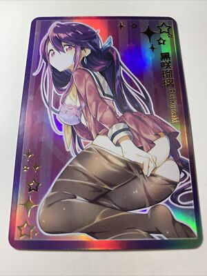 Ruri Kurosaki Arc-V Duel Hot Sexy ACG Goddess Waifu Card Girl Holo Doujin Anime-image