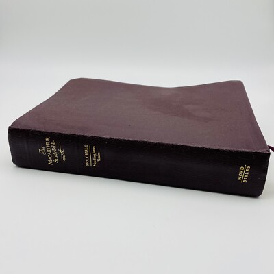 The MacArthur Study Bible New King James Version Word Bibles Genuine Leather '97-image