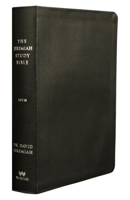 Jeremiah Study Bible : New International Version, Black, Leatherluxe, What It...-image