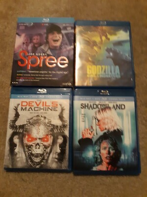 Godzilla: King of the Monsters Blu ray Lot SPREE Devil's Machine Shadowland-image