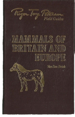 Roger Tory Peterson Field Guides Mammals of Britain Easton Press (Leather) NEW-image