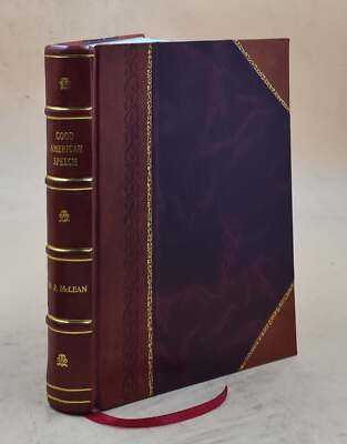 Good American Speech 1952 By Mclean, Margaret Prendergast [Leather Bound]-image