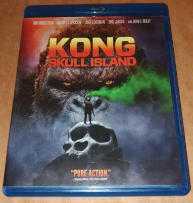 Kong Skull Island Blu-Ray disc Tom Huddleston -image