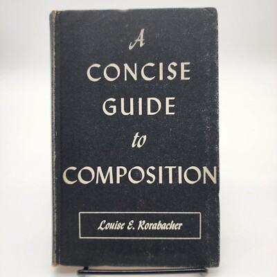 A Concise Guide to Composition By Louise Korabacher 1956 Leather?-image