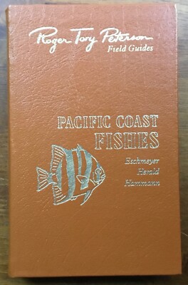 Fine 1984 Easton Press Leather Roger Tory Peterson Field Guide US Pacific Fishes-image