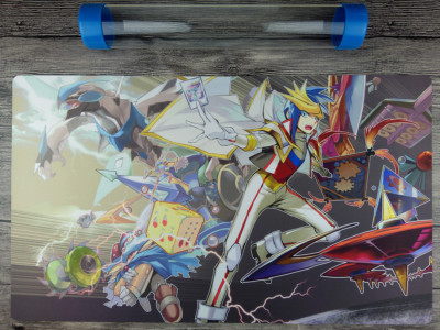 Yuugo Ygomat ARC-V Clear Wing Synchro Dragon Playmat Free High Quality Tube-image