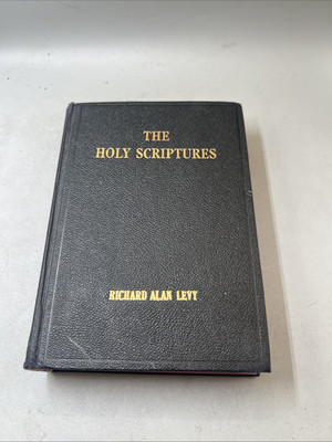THE HOLY SCRIPTURES According Masoretic Text 1960 ED. Jewish Publication HC-image