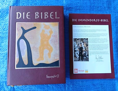 DIE BIBEL Jörg Immendorff  (Altes +  Neues Testament) - German Bible - NEW!-image