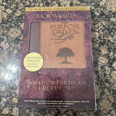 The PURPOSE DRIVEN Life Book By RICK WARREN #1 NEW YORK TIMES BESTSELLER-image